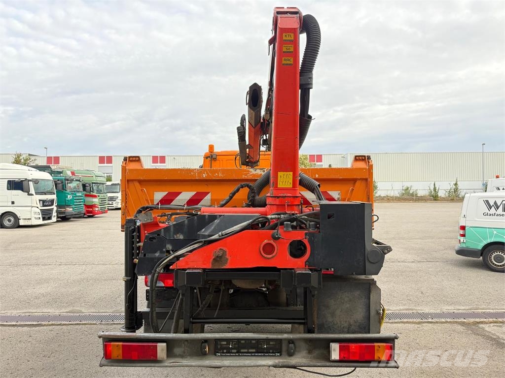 MAN TGM 13.240 4x4 3-S-Kipper Palfinger Kran PK9001 Kipper