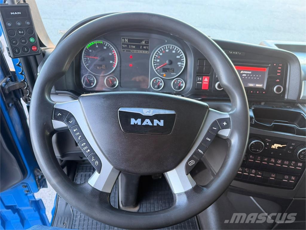 MAN TGX 18.480 SZM Standard Blatt Luft TÜV 01 27 Vlačilci