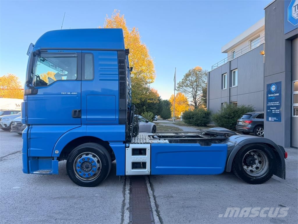 MAN TGX 18.480 SZM Standard Blatt Luft TÜV 01 27 Vlačilci