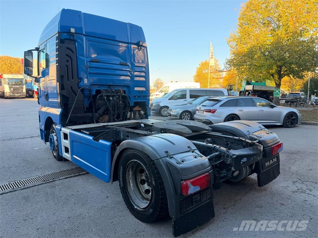 MAN TGX 18.480 SZM Standard Blatt Luft TÜV 01 27 Vlačilci