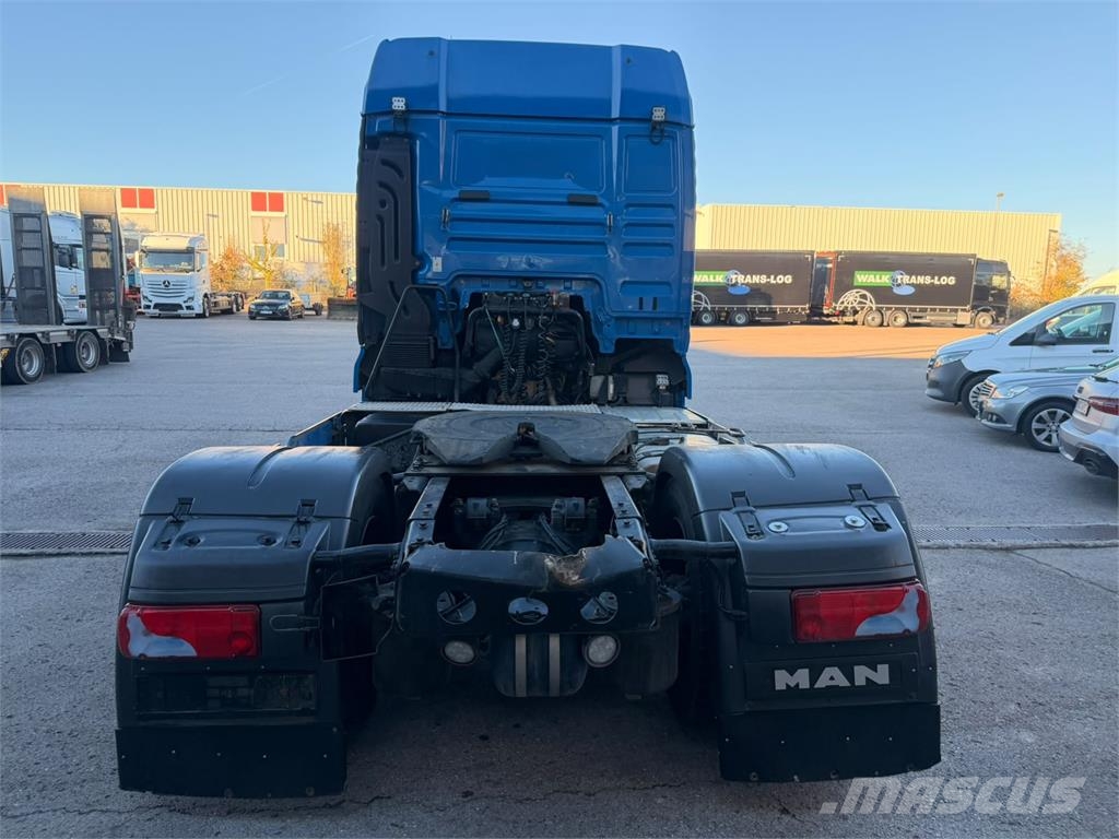 MAN TGX 18.480 SZM Standard Blatt Luft TÜV 01 27 Vlačilci