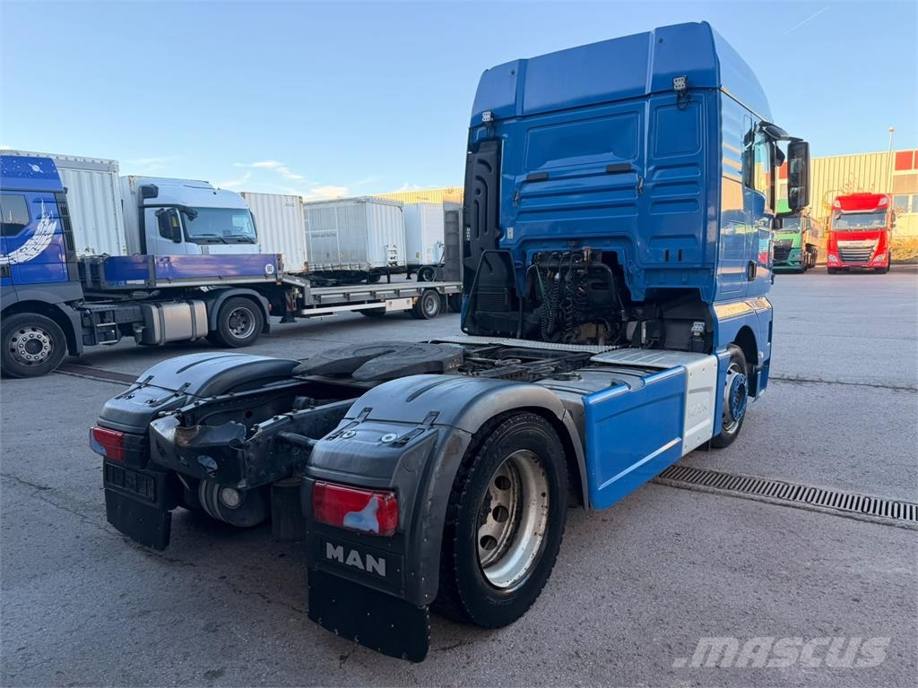 MAN TGX 18.480 SZM Standard Blatt Luft TÜV 01 27 Vlačilci