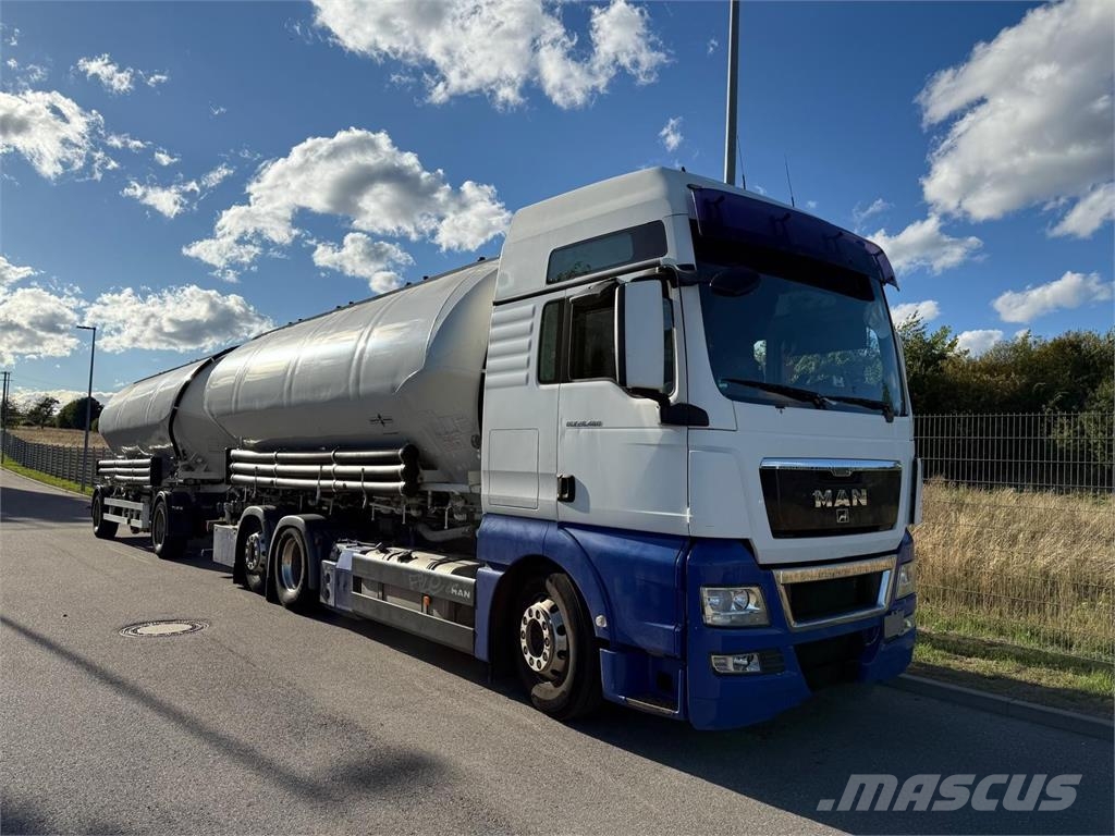 MAN TGX 26.480 6*2 SILOZUG SPITZER TOP Грузовики-цистерны