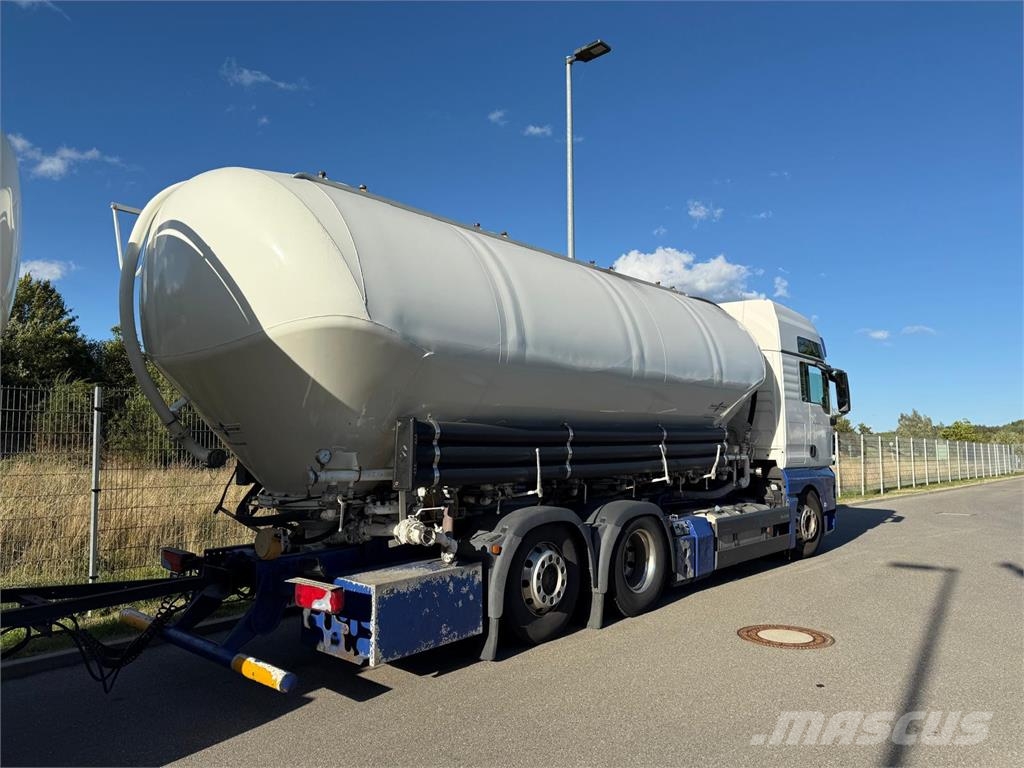 MAN TGX 26.480 6*2 SILOZUG SPITZER TOP Грузовики-цистерны