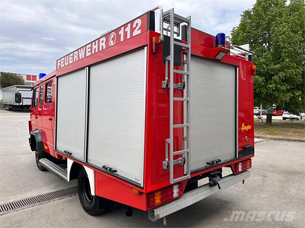 Mercedes-Benz 814 F LF 8 6 FEUERWEHR mit ZIEGLER TOP Camion cassonati