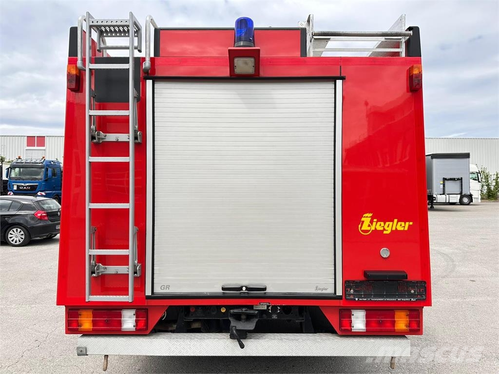 Mercedes-Benz 814 F LF 8 6 FEUERWEHR mit ZIEGLER TOP Camion cassonati