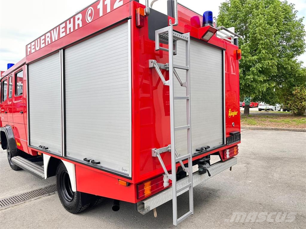 Mercedes-Benz 814 F LF 8 6 FEUERWEHR mit ZIEGLER TOP Camion cassonati