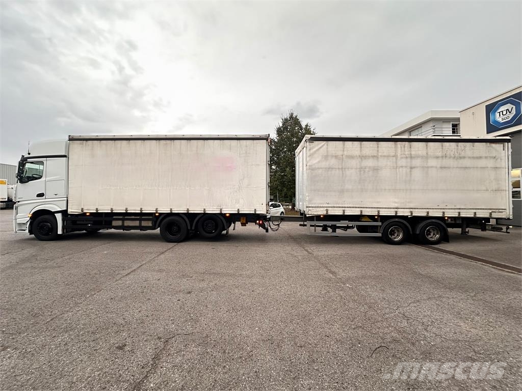 Mercedes-Benz Actros 2551 Komplettzug + WEB-Anhänger SOFORT Motrici centinate