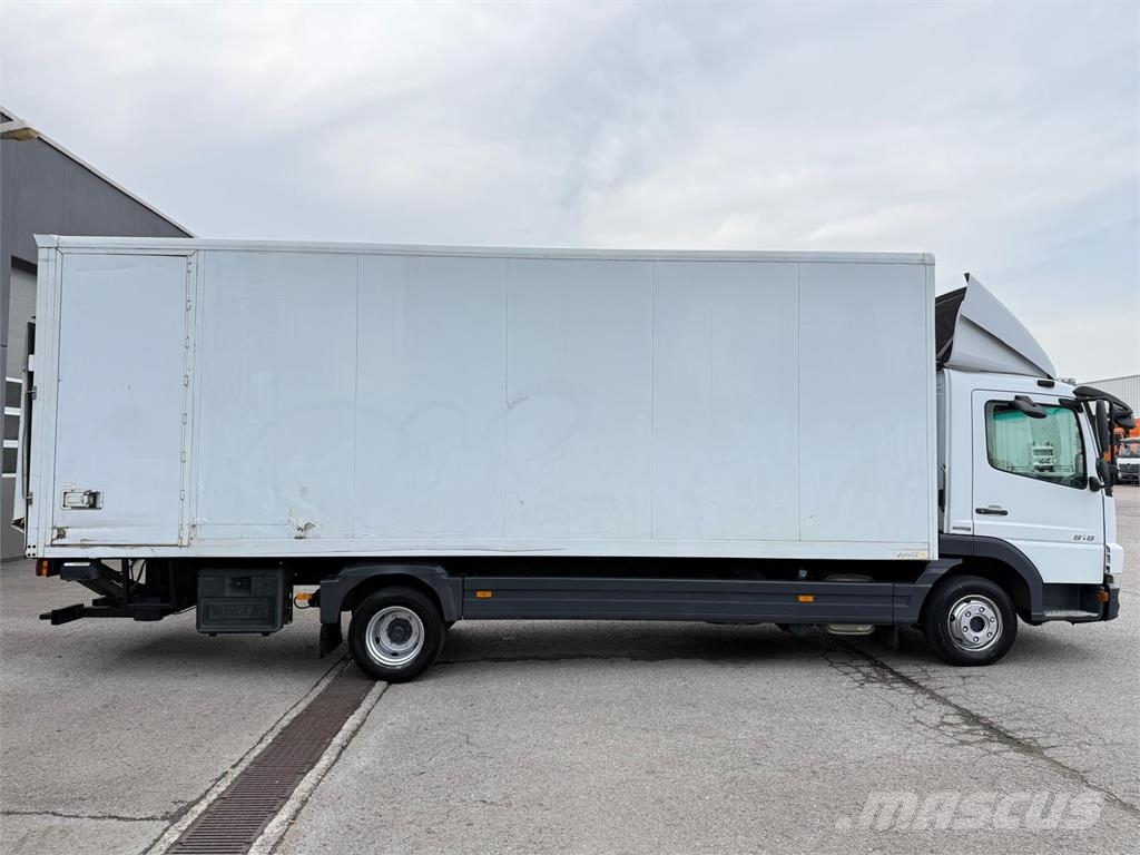 Mercedes-Benz Atego 818 L Koffer 7,20m LBW Klima Motorbremse ボックスボディー、ウイング、箱車