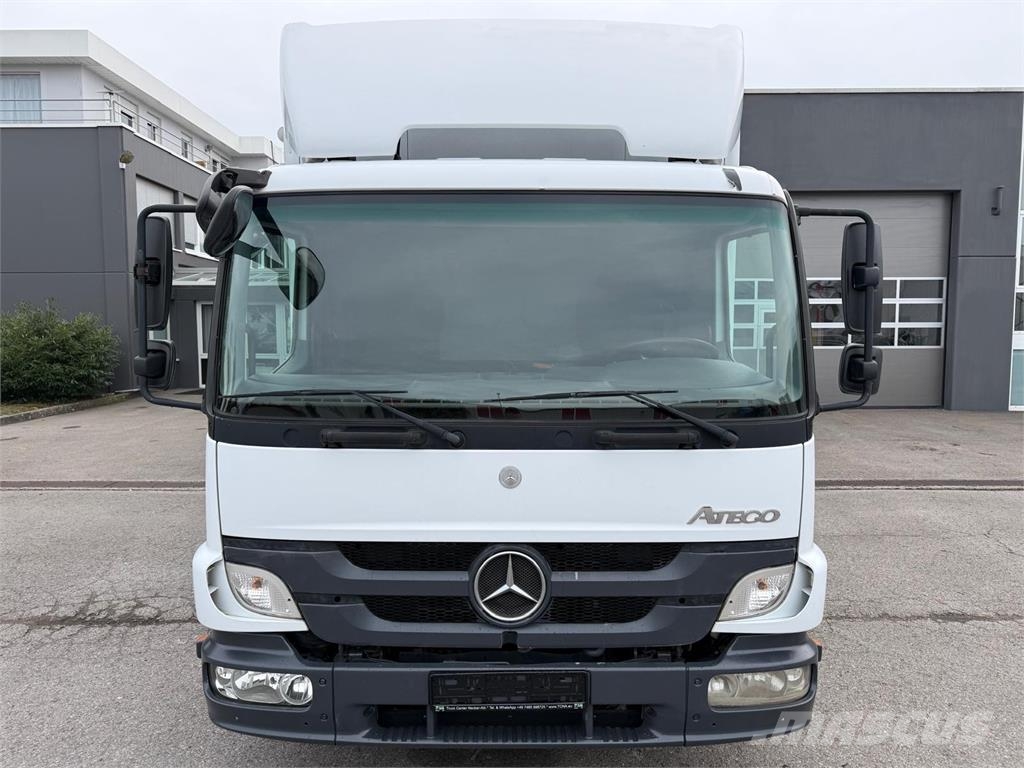 Mercedes-Benz Atego 818 L Koffer 7,20m LBW Klima Motorbremse ボックスボディー、ウイング、箱車