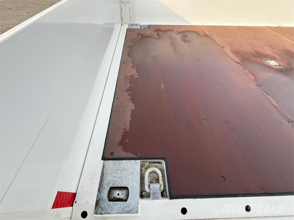 Möslein 2 Achs Tieflade Anh. mit Container Verriegelung Zemie treileri