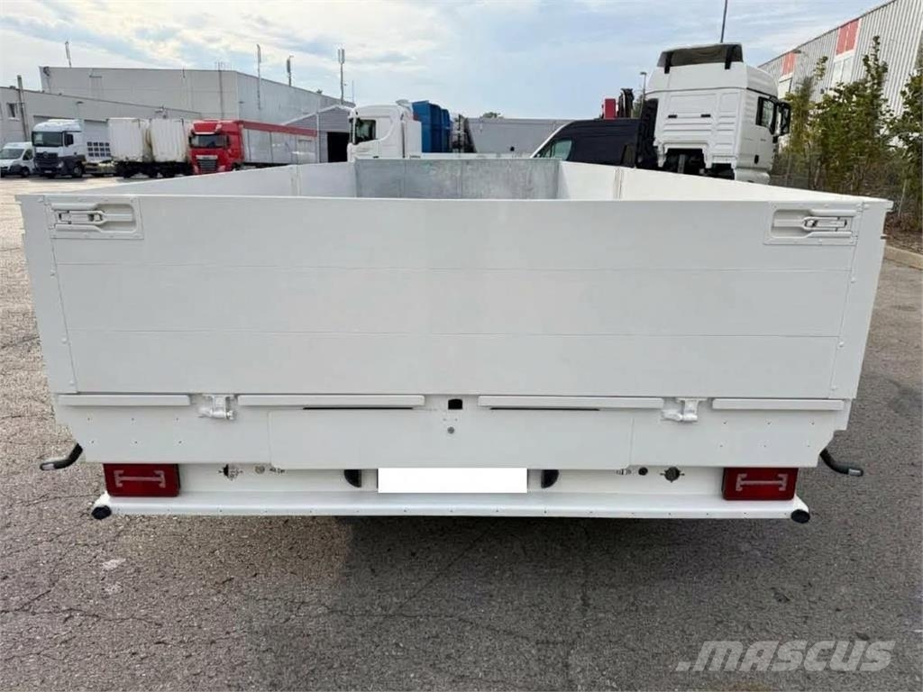 Möslein 2 Achs Tieflade Anh. mit Container Verriegelung Zemie treileri