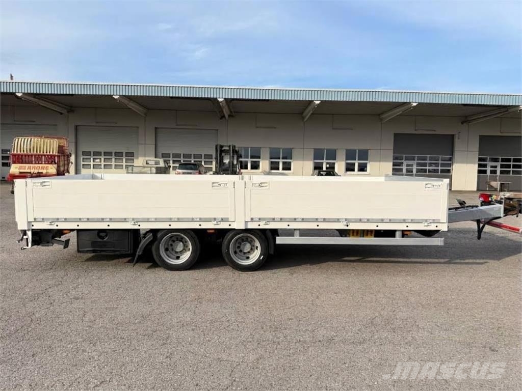 Möslein 2 Achs Tieflade Anh. mit Container Verriegelung Zemie treileri