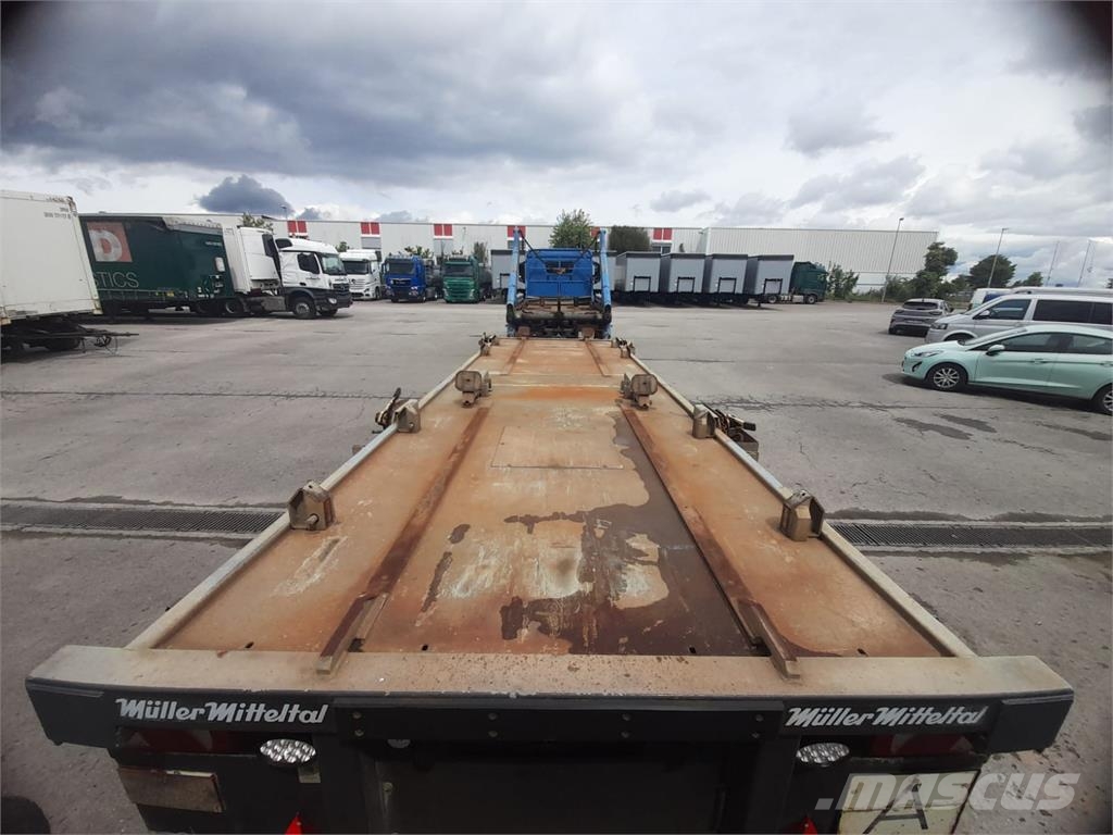 Müller-Mitteltal 3 Achs Anh für Container Frontbeladung TÜV03 27 Ďalšie prívesy