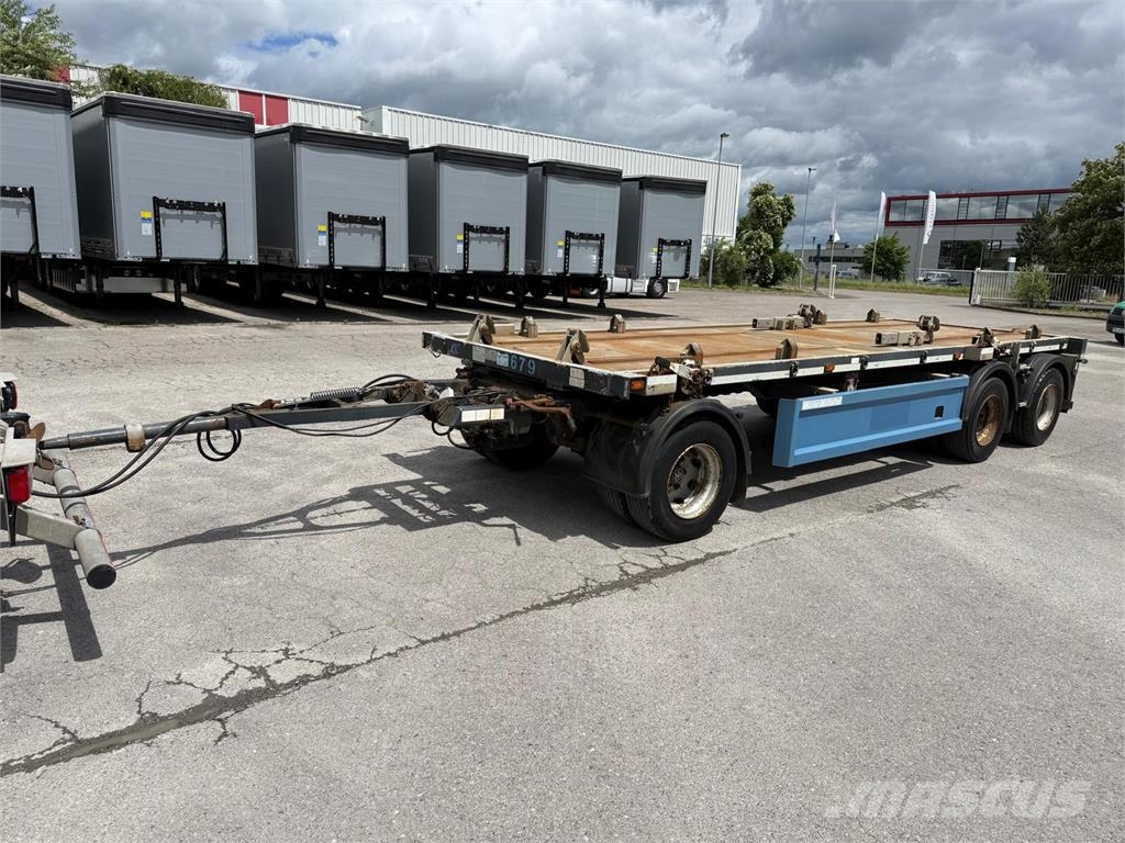 Müller-Mitteltal 3 Achs Anh für Container Frontbeladung TÜV03 27 Ďalšie prívesy