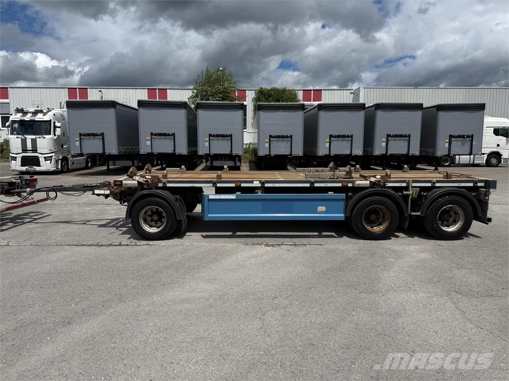 Müller-Mitteltal 3 Achs Anh für Container Frontbeladung TÜV03 27 Ďalšie prívesy