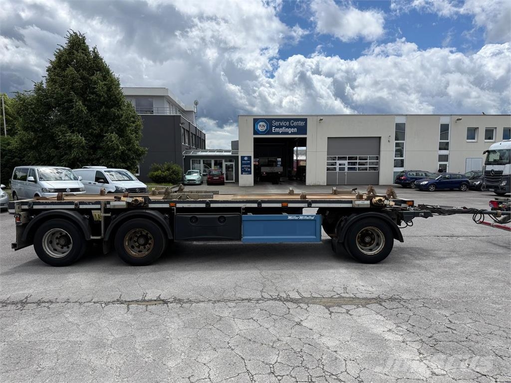 Müller-Mitteltal 3 Achs Anh für Container Frontbeladung TÜV03 27 Ďalšie prívesy