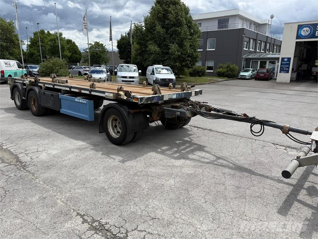 Müller-Mitteltal 3 Achs Anh für Container Frontbeladung TÜV03 27 Ďalšie prívesy
