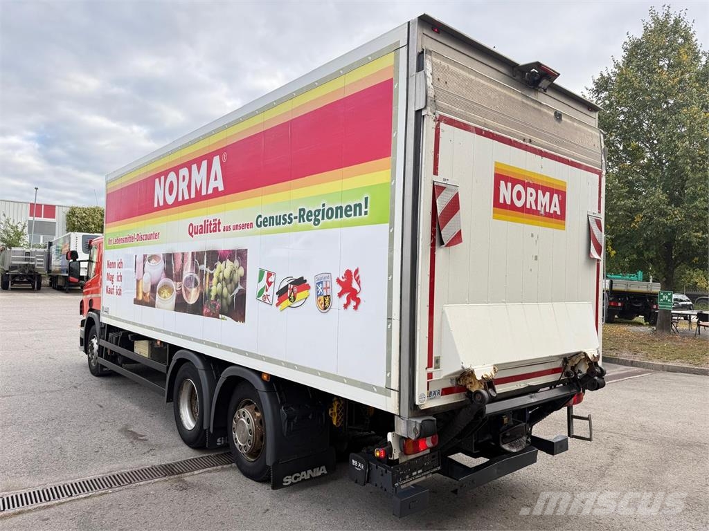 Scania P400 TK-Kühlkoffer Mitsubishi Retarder TÜV06 27 Kühlkoffer