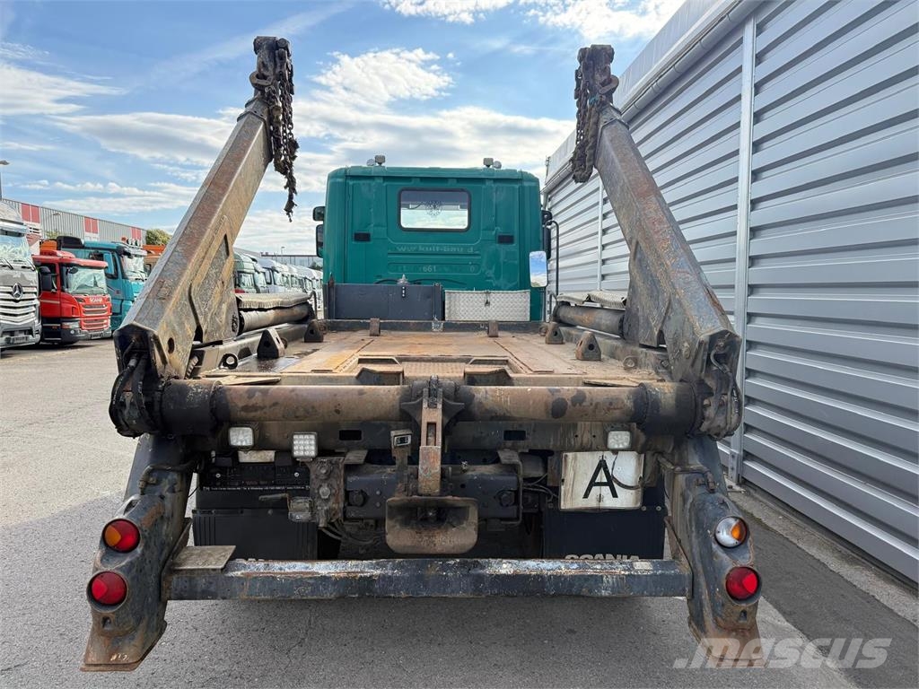 Scania R420 LB 4x2 Meiller Absetzkipper Retarder AHK ケーブルリフト着脱式トラック