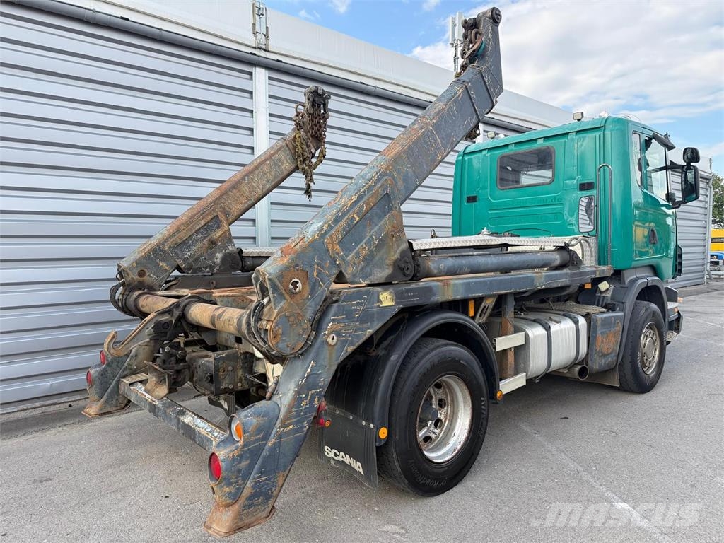 Scania R420 LB 4x2 Meiller Absetzkipper Retarder AHK ケーブルリフト着脱式トラック