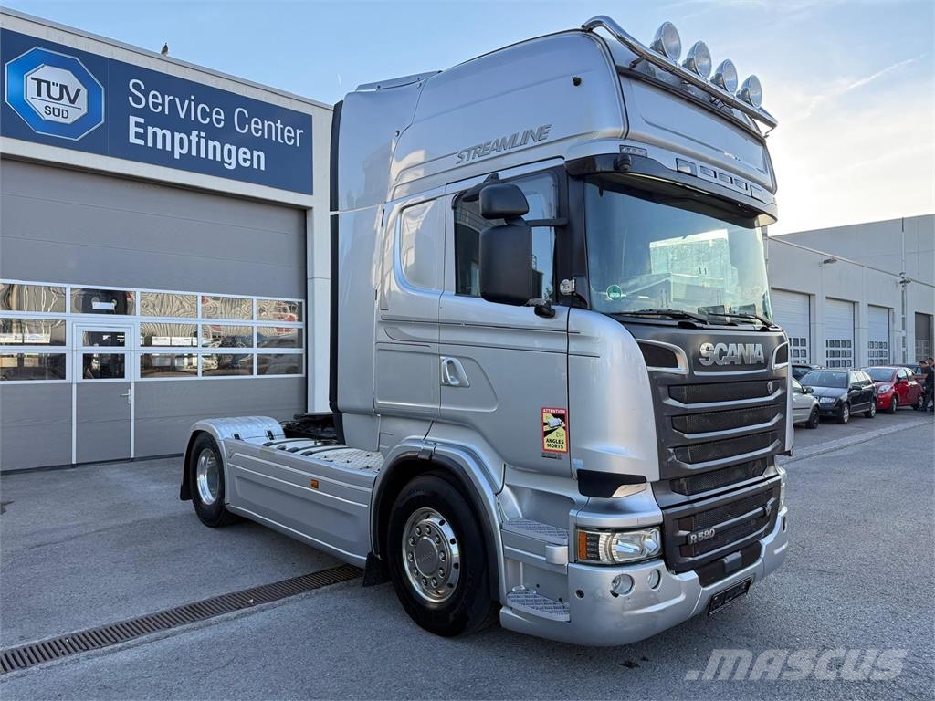 Scania R580 V8 TOPLine Retarder ALCOA 2 Tanks TÜV07 27 Sattelzugmaschinen