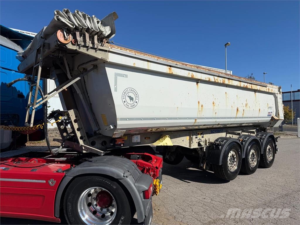 Schmitz Cargobull 3 Achs 25m³ Stahl Lift elektr Verdeck ALCOA TÜV Kippladerauflieger