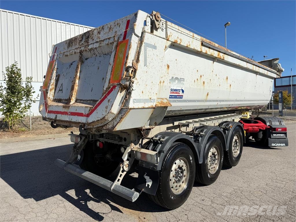 Schmitz Cargobull 3 Achs 25m³ Stahl Lift elektr Verdeck ALCOA TÜV Kippladerauflieger