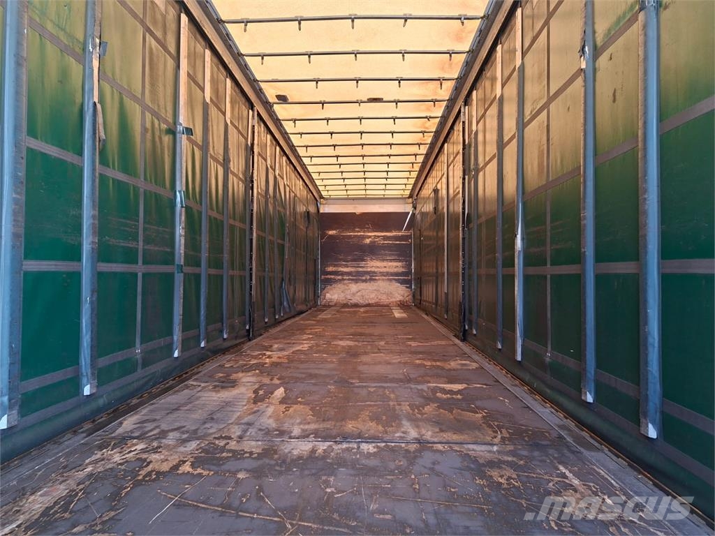 Schmitz Cargobull 3 Achs Mega PowerCurtain Hubdach TÜV12 2026 Tents treileri