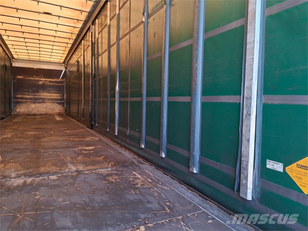 Schmitz Cargobull 3 Achs Mega PowerCurtain Hubdach TÜV12 2026 Tents treileri