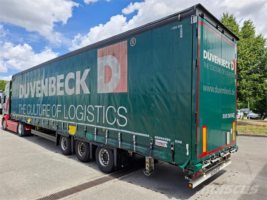 Schmitz Cargobull 3 Achs Mega PowerCurtain Hubdach TÜV12 2026 Tents treileri
