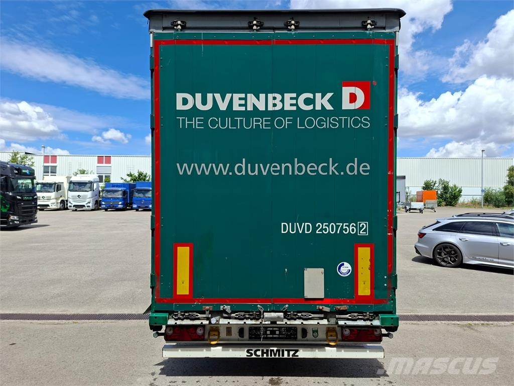 Schmitz Cargobull 3 Achs Mega PowerCurtain Hubdach TÜV12 2026 Tents treileri