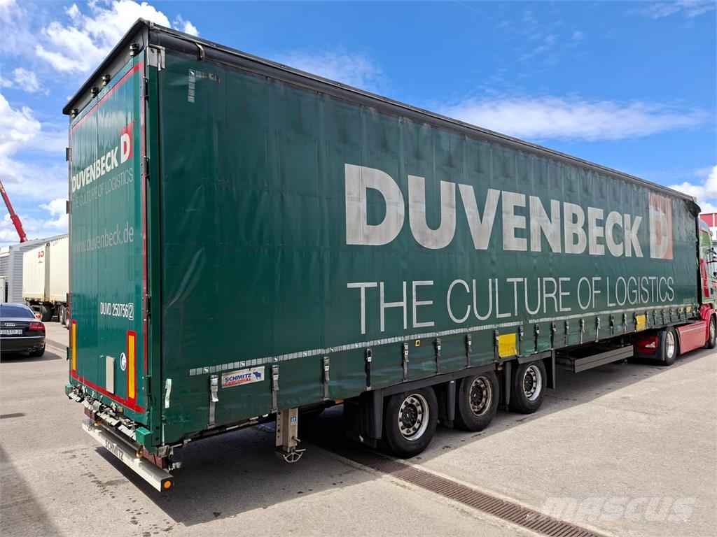 Schmitz Cargobull 3 Achs Mega PowerCurtain Hubdach TÜV12 2026 Tents treileri