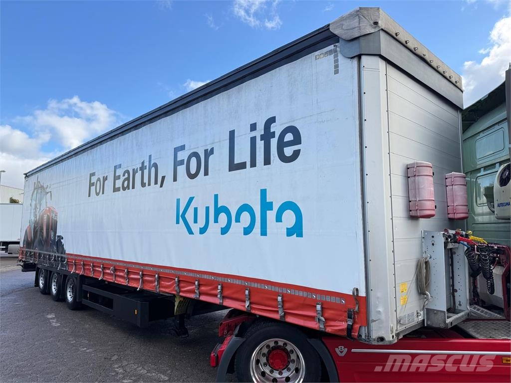 Schmitz Cargobull 3 Achs Mega Liftachse Hubdach mit ALU-Rampen Pritschenauflieger