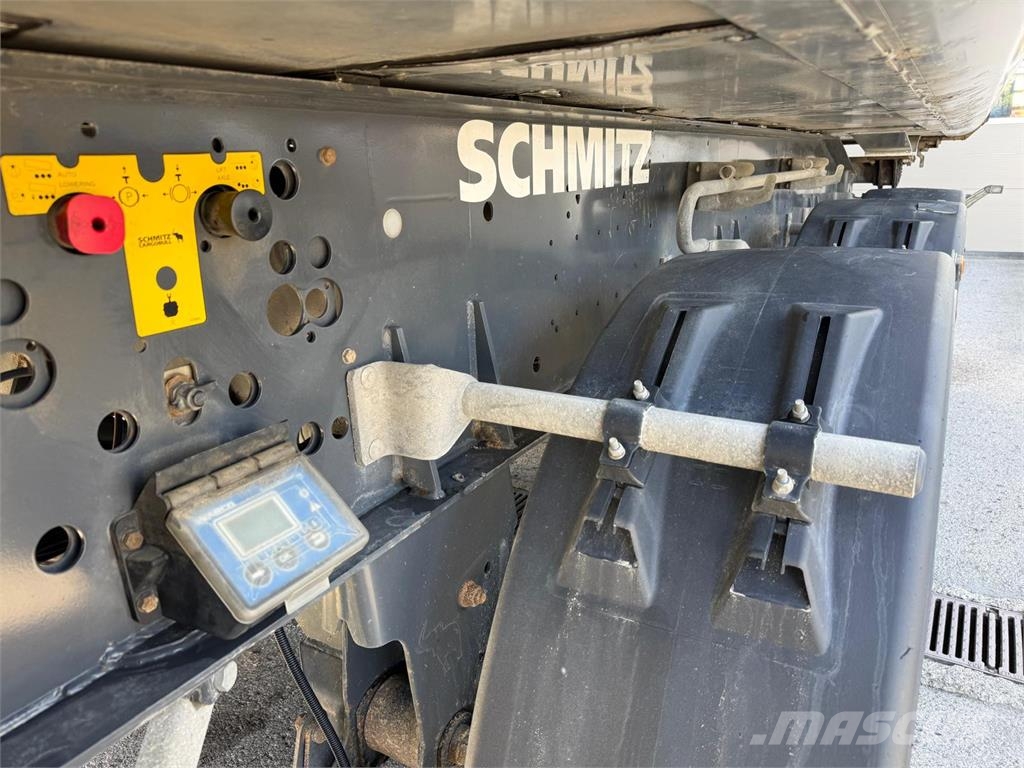 Schmitz Cargobull 3Achs 25³Alu Thermo Mulde Lift WABCO Rollplane Kippladerauflieger