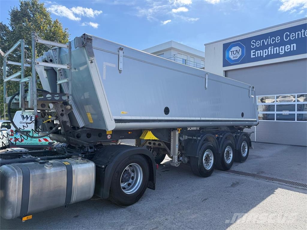 Schmitz Cargobull 3Achs 25³Alu Thermo Mulde Lift WABCO Rollplane Kippladerauflieger