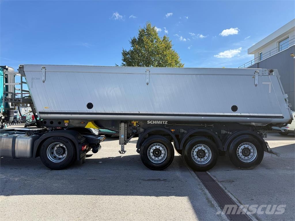 Schmitz Cargobull 3Achs 25³Alu Thermo Mulde Lift WABCO Rollplane Kippladerauflieger