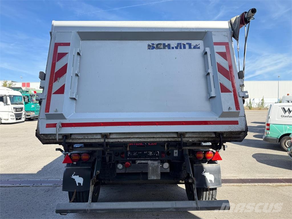 Schmitz Cargobull 3Achs 25³Alu Thermo Mulde Lift WABCO Rollplane Kippladerauflieger
