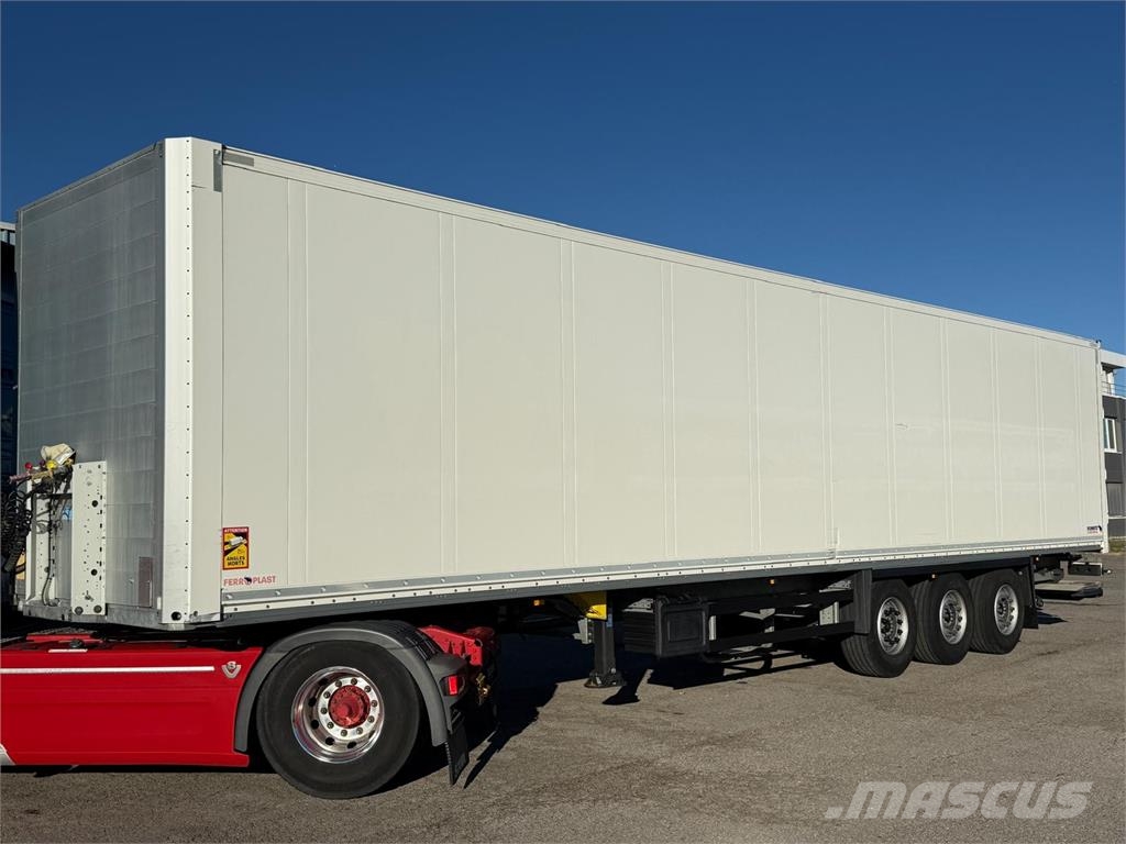 Schmitz Cargobull 3Achs ISO-Koffer BÄR-LBW 2to Liftachse TÜV04 27 Polprikolice zabojniki