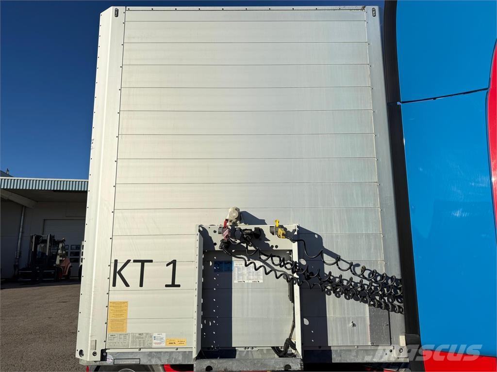 Schmitz Cargobull 3Achs ISO-Koffer BÄR-LBW 2to Liftachse TÜV04 27 Polprikolice zabojniki