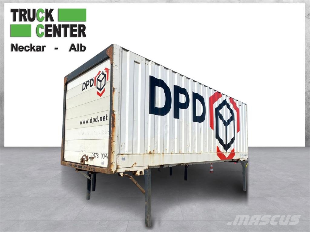 Thyssen 745 Stahl Koffer Brücke Container Textil Pritschen