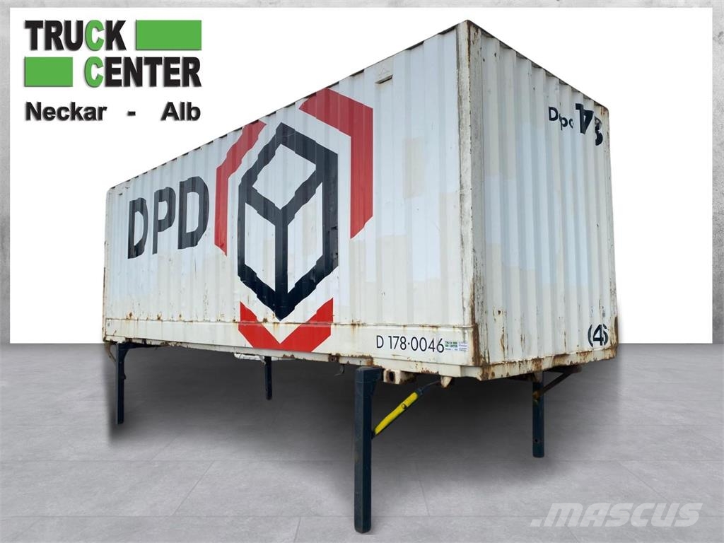 Thyssen 745 Stahl Koffer Brücke Container Textil Pritschen