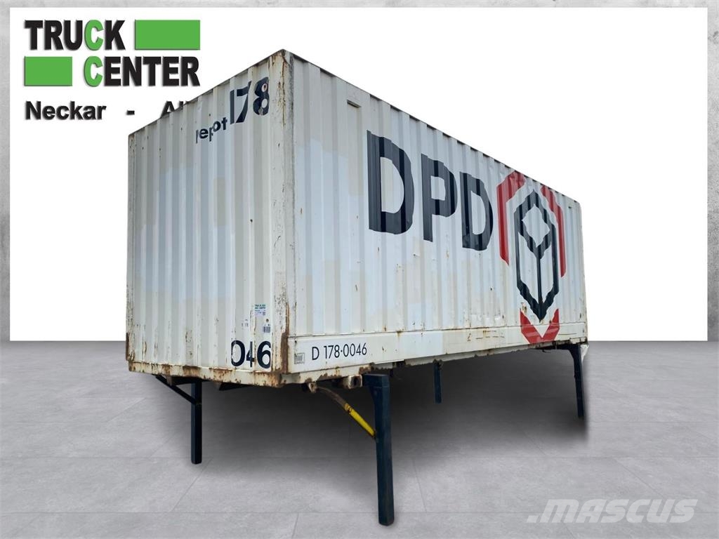 Thyssen 745 Stahl Koffer Brücke Container Textil Pritschen
