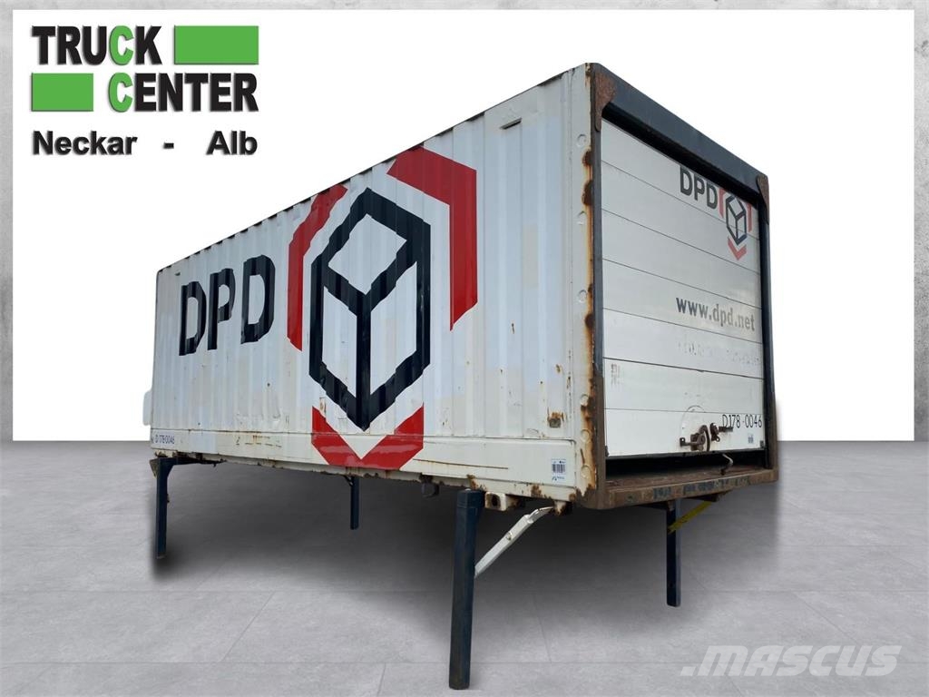 Thyssen 745 Stahl Koffer Brücke Container Textil Pritschen