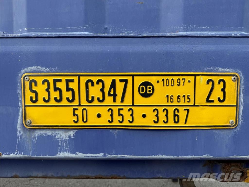 Tulo 745 BDF Stahl Koffer Wechselbrücke Rolltor Plattformar