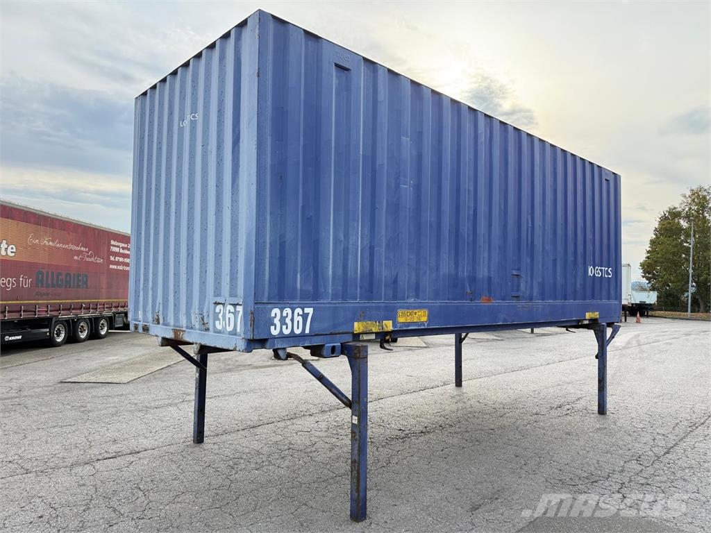 Tulo 745 BDF Stahl Koffer Wechselbrücke Rolltor Plattformar
