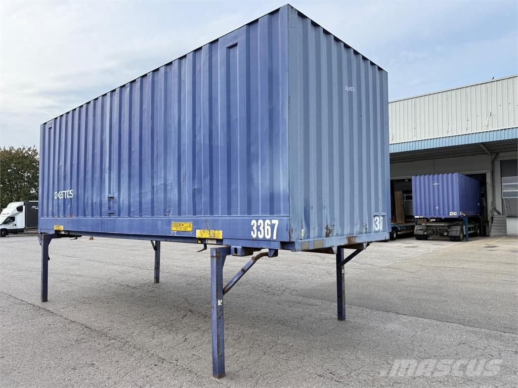 Tulo 745 BDF Stahl Koffer Wechselbrücke Rolltor Plattformar