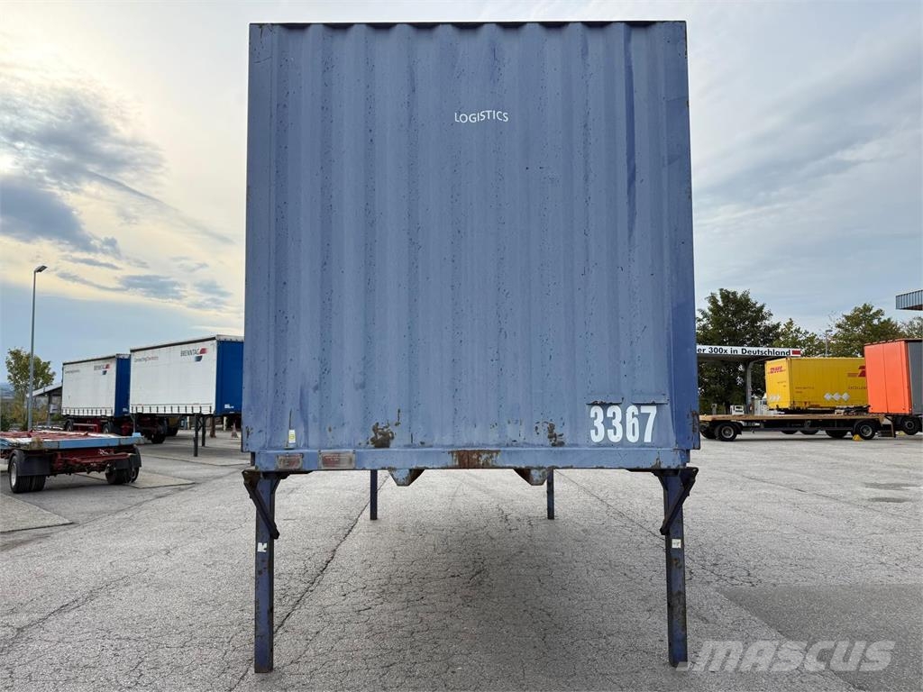 Tulo 745 BDF Stahl Koffer Wechselbrücke Rolltor Plattformar