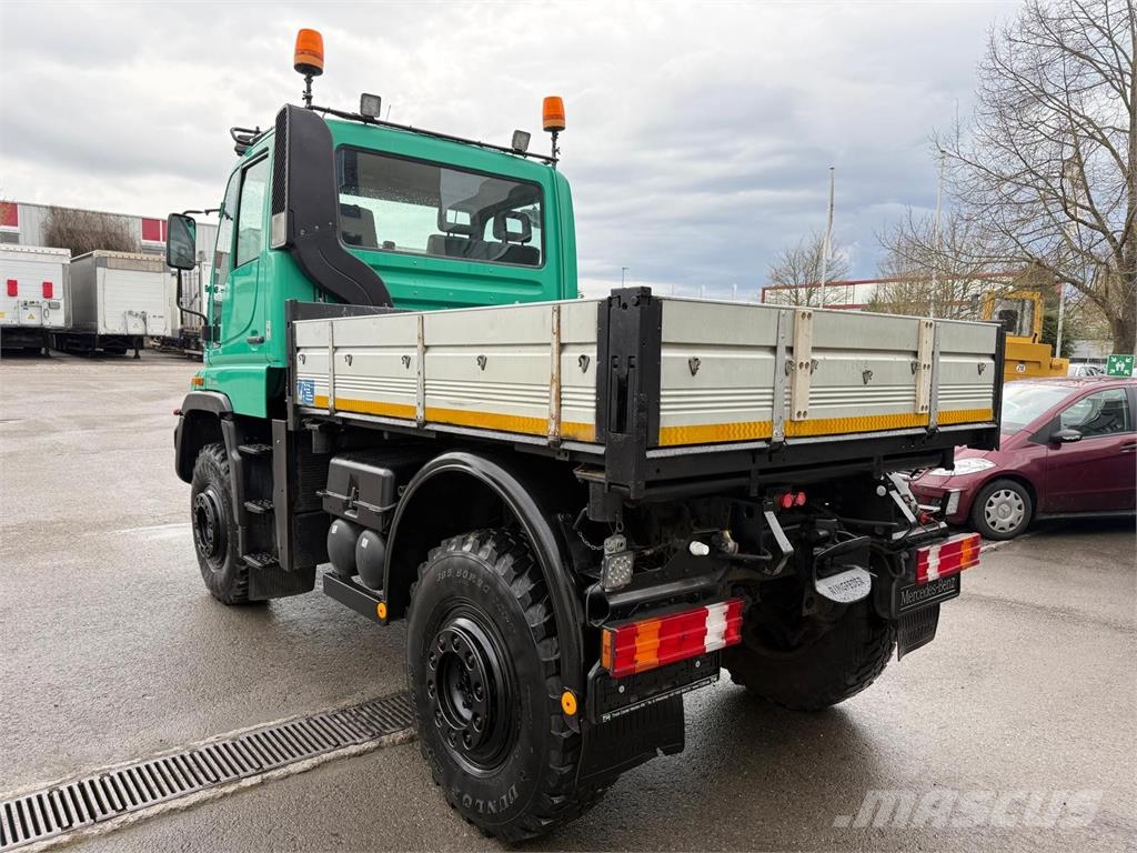 Unimog U400 2xHydraulik+2xDruckluft TÜV4 27 Kamera AHK Kipper