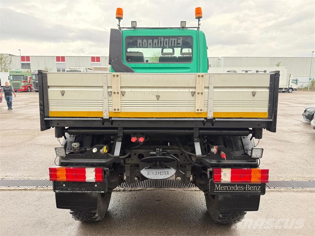 Unimog U400 2xHydraulik+2xDruckluft TÜV4 27 Kamera AHK Kipper